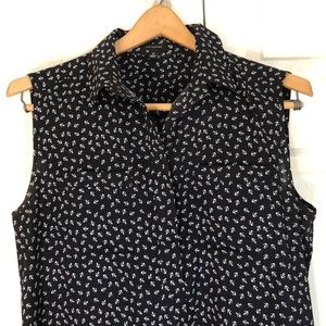 Ann Taylor anchor blouse
